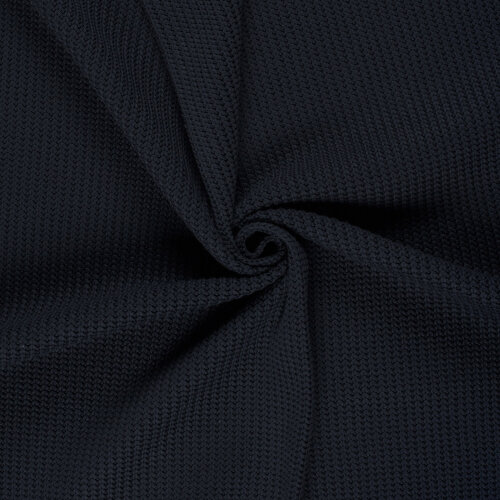 Cotton knit *Marie* - dark blue