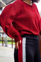 Cotton knit *Marie* - red