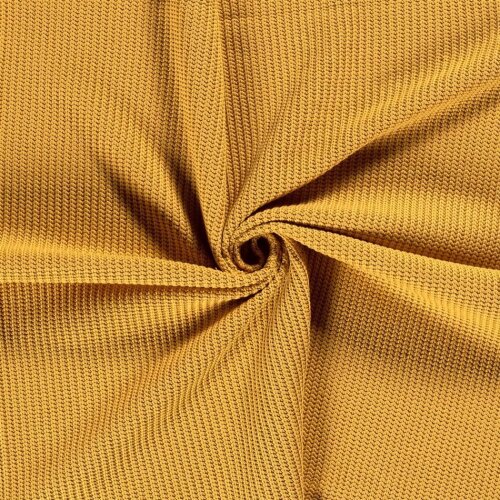 Cotton knit *Marie* - sunny yellow