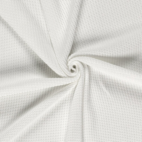 Cotton knit *Marie* - creamy white