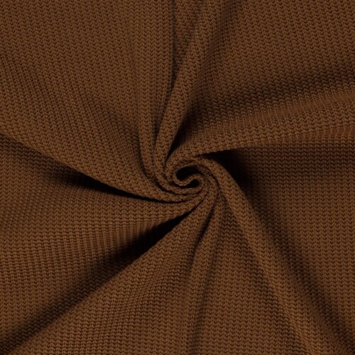Cotton knit *Marie* - golden brown