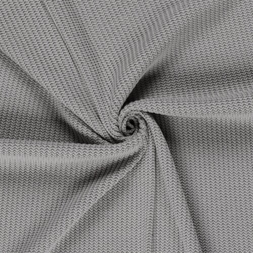 Punto de algodón *Marie* - gris claro