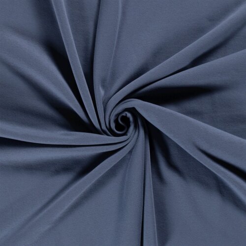 Alpine fleece *Marie* plain jeans blue
