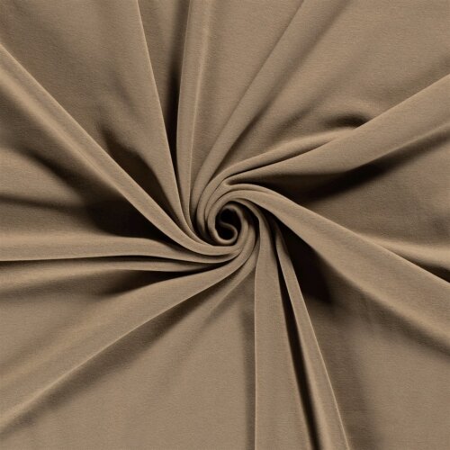 Alpine fleece *Marie* plain - dark beige