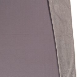Alpine fleece *Marie* plain - cold brown