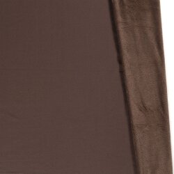 Alpine fleece *Marie* plain - brown