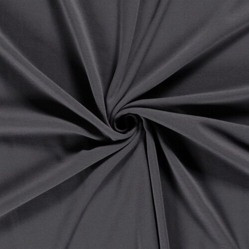 Alpine fleece *Marie* plain - dark grey