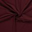 French Terry *Marie* uni - bordeaux