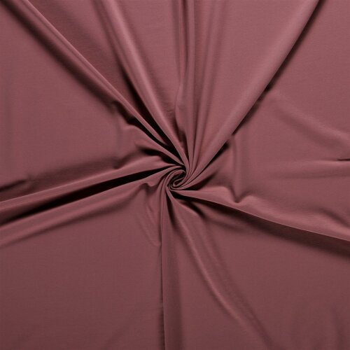 French Terry *Marie* Uni - rosa antico chiaro