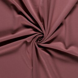 French Terry *Marie* Uni - rosa antico chiaro