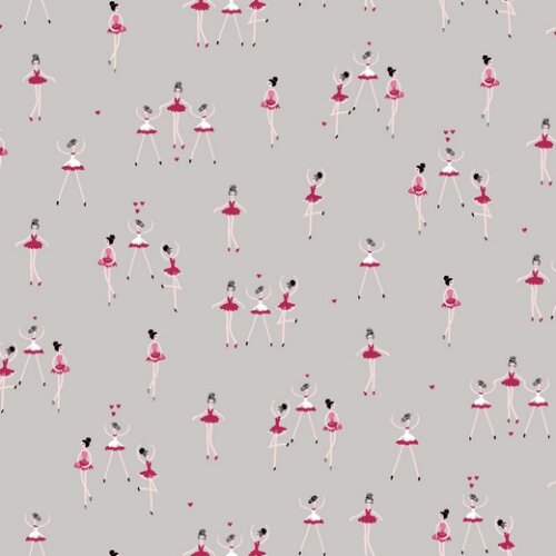 Katoen Ballerina Grijs