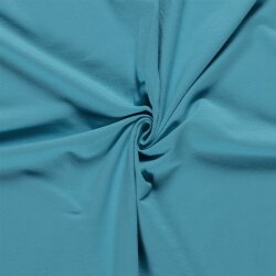 French Terry *Marie* Uni - blu mare