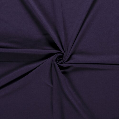 French Terry *Marie* uni - aubergine