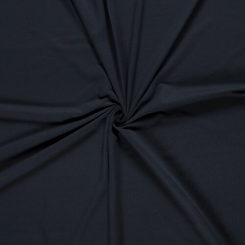 French Terry *Marie* Uni - blu notte