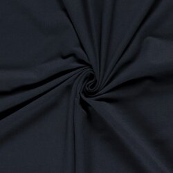 French Terry *Marie* Uni - blu notte