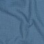 Mousseline Uni *Gerda* BIO-Organic - indigo blauw