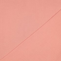 Mousseline unie *Gerda* BIO-Organic - saumon clair