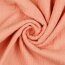 Muslin Uni *Gerda* BIO-Organic - light salmon