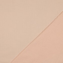 Mousseline unie *Gerda* BIO-Organic - saumon doux clair