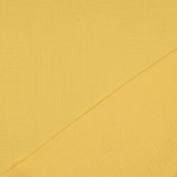 Muslin Uni *Gerda* BIO-Organic - soft yellow