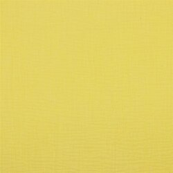 Muslin Uni *Gerda* BIO-Organic - giallo tenue