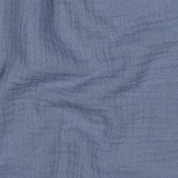 Muslin Uni *Gerda* BIO-Organic - džínově modrá