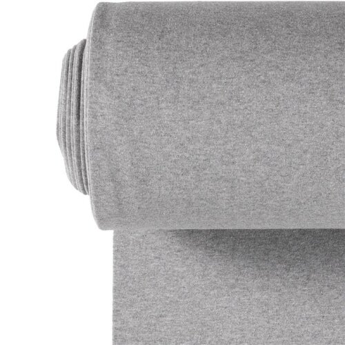 Poignets tricotés *Marie* - gris clair tacheté