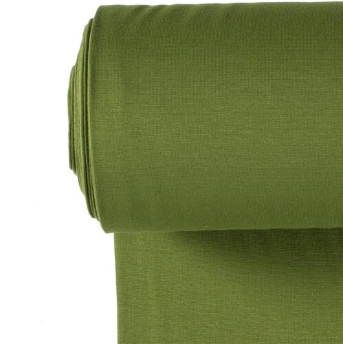 Poignets tricotés *Marie* - vert automne