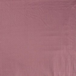 Baumwollpopeline Punkte 2mm - antik pink
