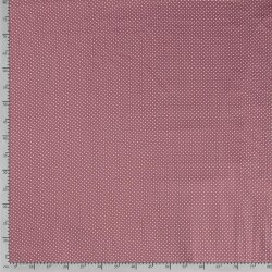 Baumwollpopeline Punkte 2mm - antik pink