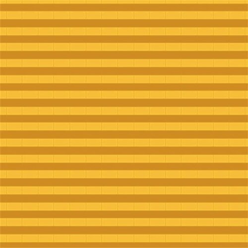 Cotton jersey stripes mm mustard