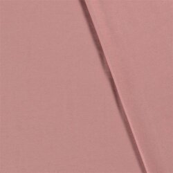 Jersey di cotone bambù *Marie* tinta unita - rosa scuro