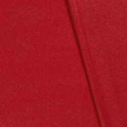 Jersey di cotone bambù *Marie* tinta unita - rosso