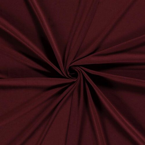 Bambus Jersey *Marie* Uni - bordeaux