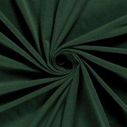 Bamboo cotton jersey *Marie* plain - dark green
