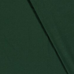 Bamboo cotton jersey *Marie* plain - dark green