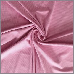 Righe in jersey di cotone mm rosa antico