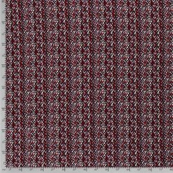 Cotton satin pattern abstract dark red
