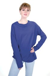 Romanit Jersey "Punta di Roma" *Marie* Uni - royalblau