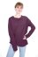 Romanit Jersey "Punta di Roma" *Marie* Uni - antikweinrot