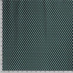 Stelle in popeline di cotone 10 mm - verde pino
