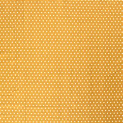 Bavlněné popelínové hvězdy 10 mm - pískově žluté