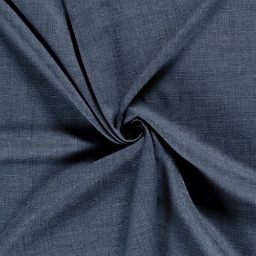 Interieurstoff Panama Uni - jeansblau