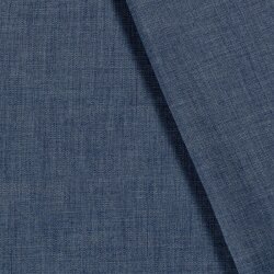 Interieurstoff Panama Uni - jeansblau