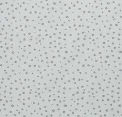 Tissu décoratif griffonné points gris lumière menthe