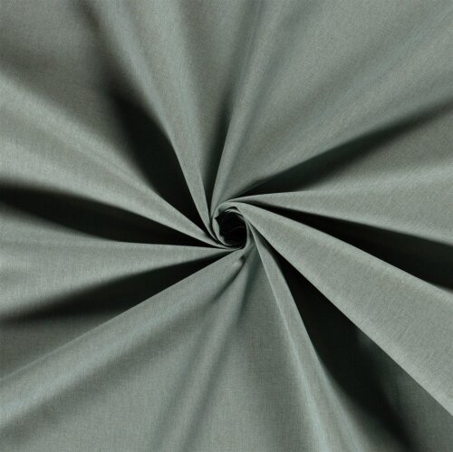 Interieurstoff Leinen-Optik Uni - dunkelmint
