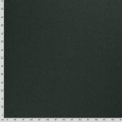Interieurstoff Leinen-Optik Uni - dunkel oliv