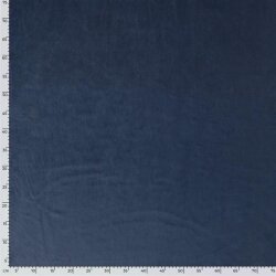 Decoration fabric velvet - dark jean blue
