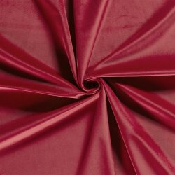Decoration fabric velvet - carmine red