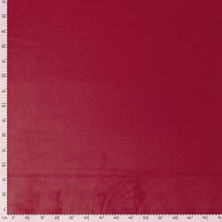 Decoración de tela de terciopelo - rojo carmín